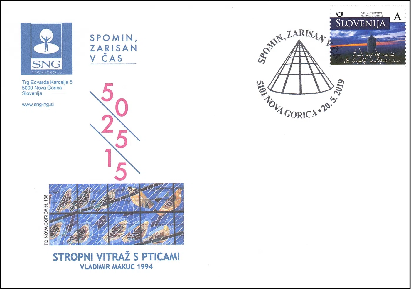 SPOMIN ZARISAN V ČAS
